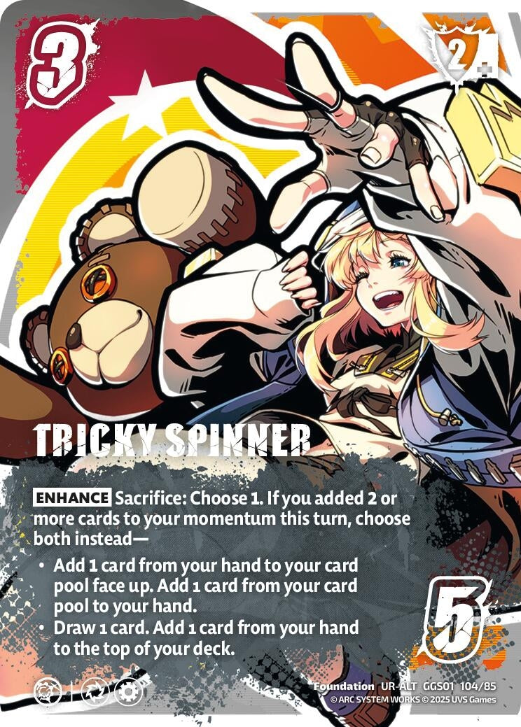 Image for TRICKY SPINNER (Alternate Art) (GGS01 104/85) (GUILTY GEAR -STRIVE-) - UniVersus