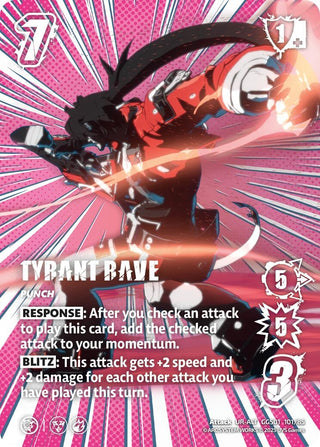 Image for TYRANT RAVE (Alternate Art) (GGS01 101/85) (GUILTY GEAR -STRIVE-) - UniVersus