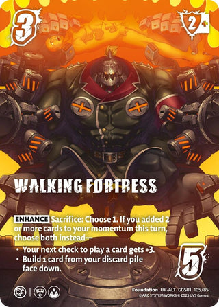 Image for WALKING FORTRESS (Alternate Art) (GGS01 105/85) (GUILTY GEAR -STRIVE-) - UniVersus