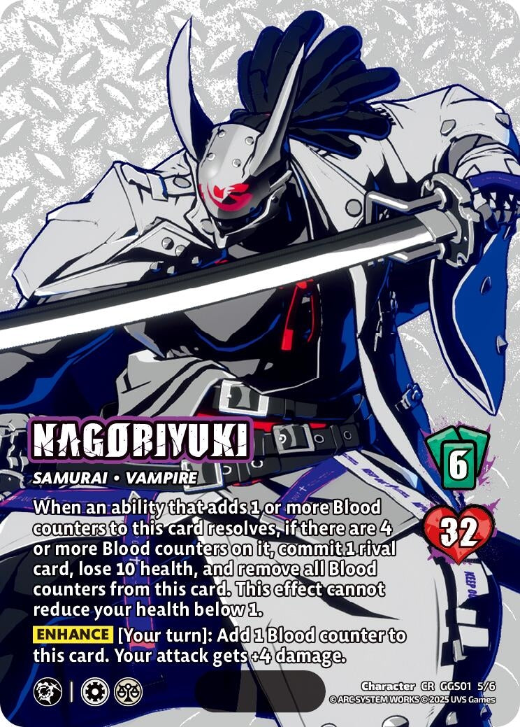 Image for NAGORIYUKI (Serial Numbered) (GGS01 5/6) (GUILTY GEAR -STRIVE-) - UniVersus