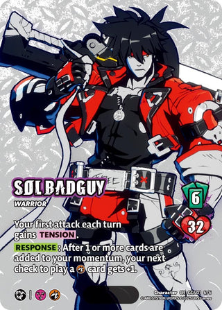 Image for SOL BADGUY (Serial Numbered) (GGS01 6/6) (GUILTY GEAR -STRIVE-) - UniVersus