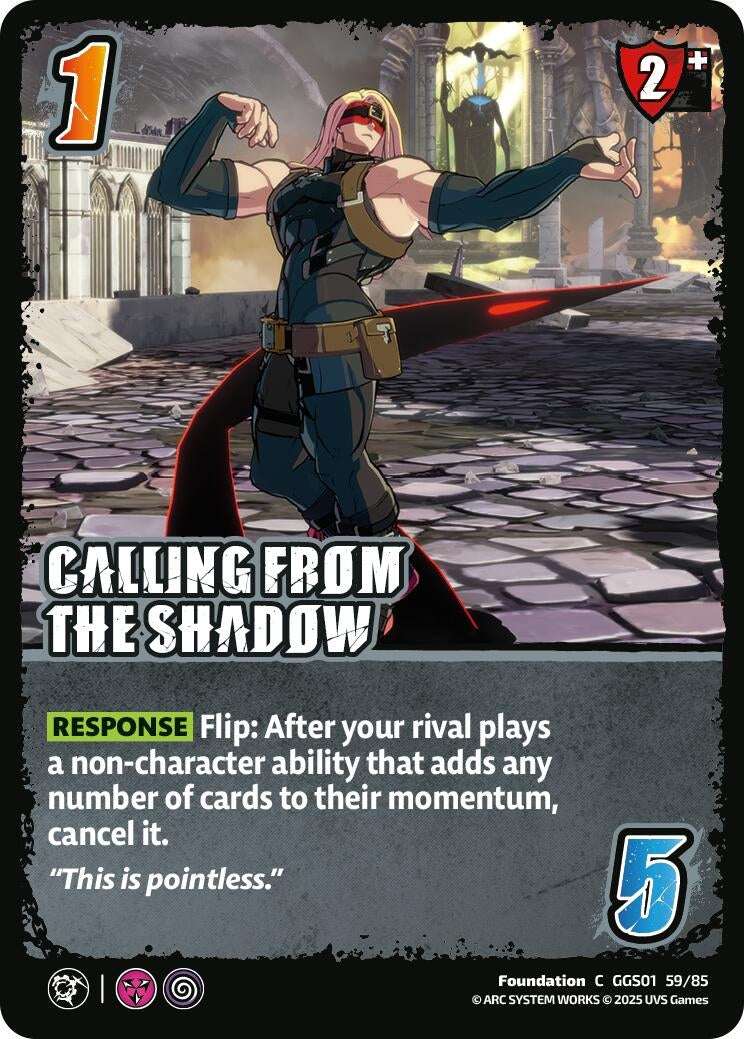 Image for CALLING FROM THE SHADOW (GGS01 59/85) (GUILTY GEAR -STRIVE-) - UniVersus
