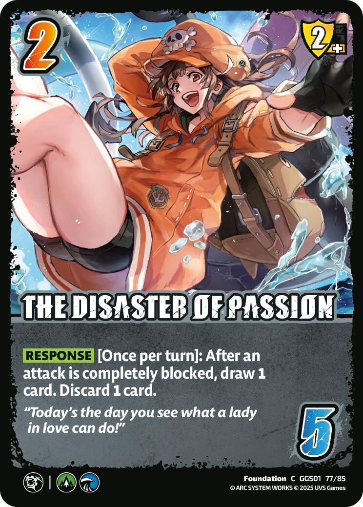Image for THE DISASTER OF PASSION (GGS01 77/85) (GUILTY GEAR -STRIVE-) - UniVersus
