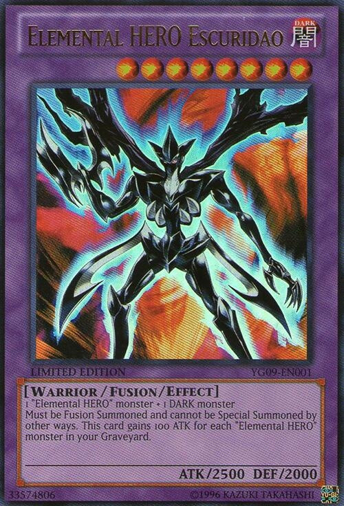 Elemental HERO Escuridao (9001) - YuGiOh Single