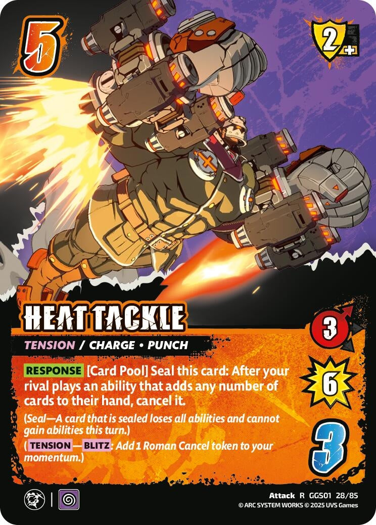 Image for HEAT TACKLE (GGS01 28/85) (GUILTY GEAR -STRIVE-) - UniVersus