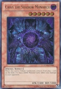 Caius the Shadow Monarch (UTR) (3000) - YuGiOh Single