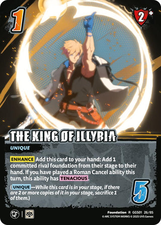 Image for THE KING OF ILLYRIA (GGS01 26/85) (GUILTY GEAR -STRIVE-) - UniVersus