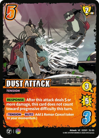 Image for DUST ATTACK (GGS01 35/85) (GUILTY GEAR -STRIVE-) - UniVersus
