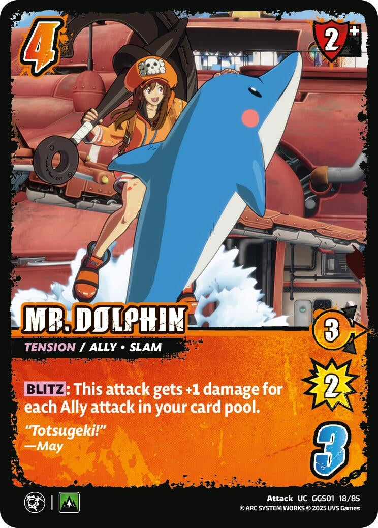 Image for MR. DOLPHIN (GGS01 18/85) (GUILTY GEAR -STRIVE-) - UniVersus