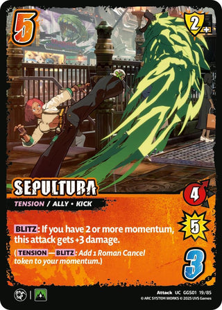 Image for SEPULTURA (GGS01 19/85) (GUILTY GEAR -STRIVE-) - UniVersus