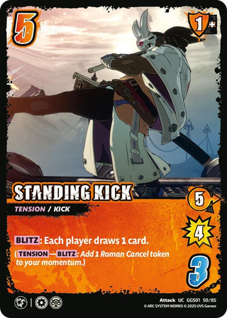 Image for STANDING KICK (GGS01 50/85) (GUILTY GEAR -STRIVE-) - UniVersus