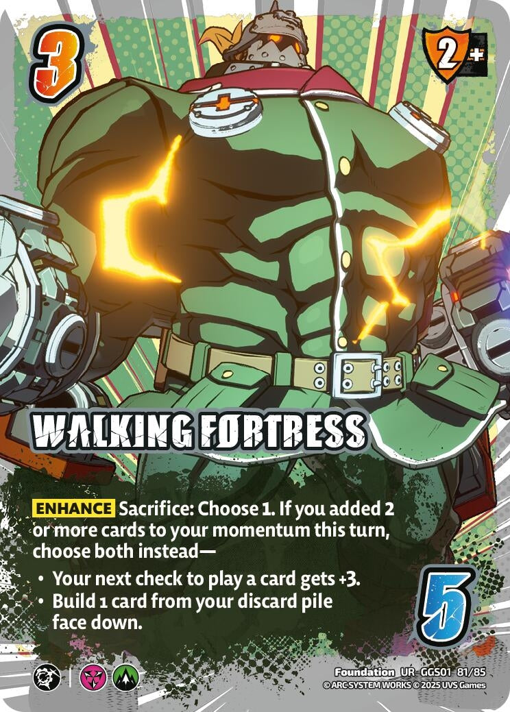 Image for WALKING FORTRESS (GGS01 81/85) (GUILTY GEAR -STRIVE-) - UniVersus