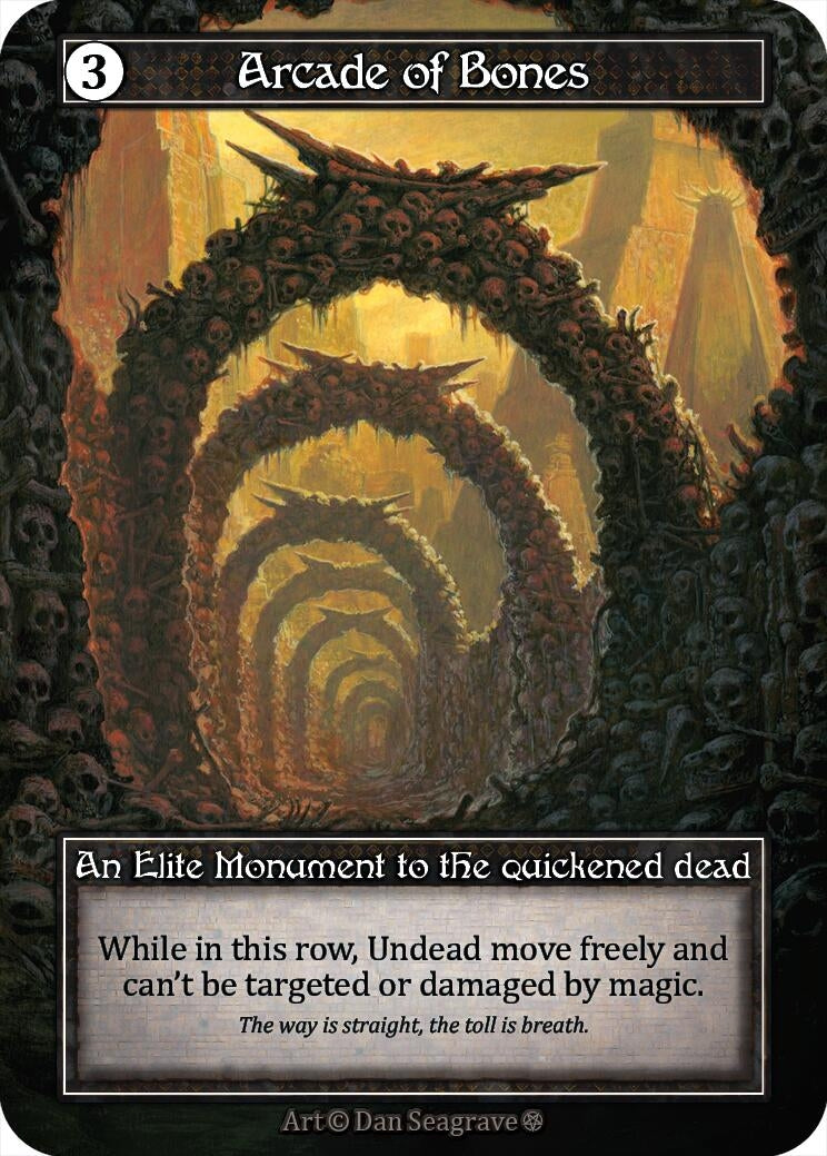 Image for Arcade of Bones (Foil) (Gothic) - Sorcery: Contested Realm