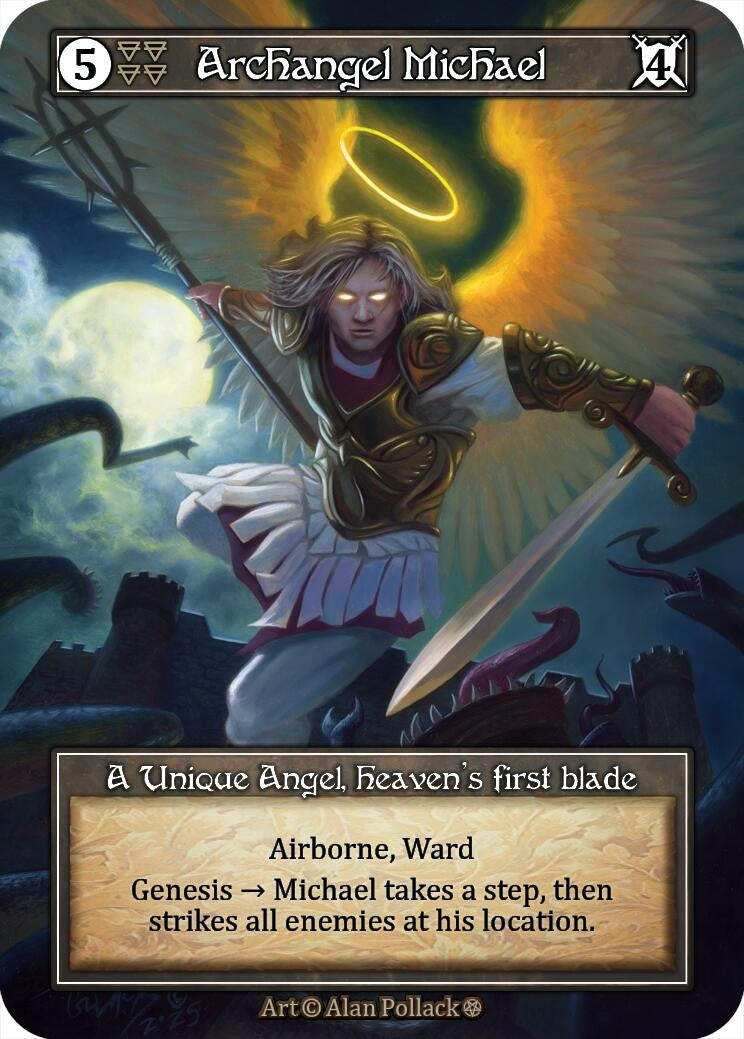 Image for Archangel Michael (Foil) (Gothic) - Sorcery: Contested Realm