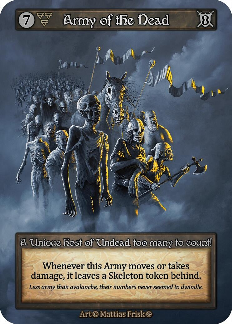Image for Army of the Dead (Gothic) - Sorcery: Contested Realm