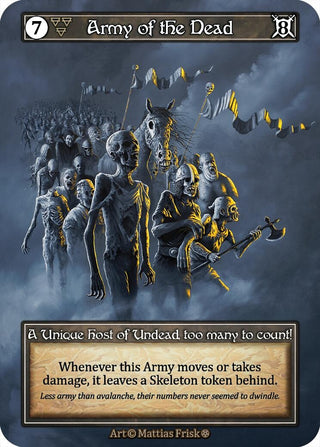 Image for Army of the Dead (Foil) (Gothic) - Sorcery: Contested Realm