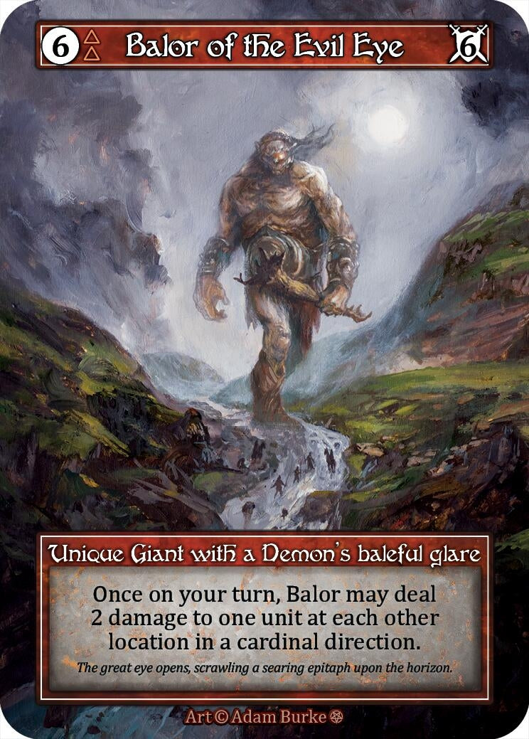 Image for Balor of the Evil Eye (Foil) (Gothic) - Sorcery: Contested Realm
