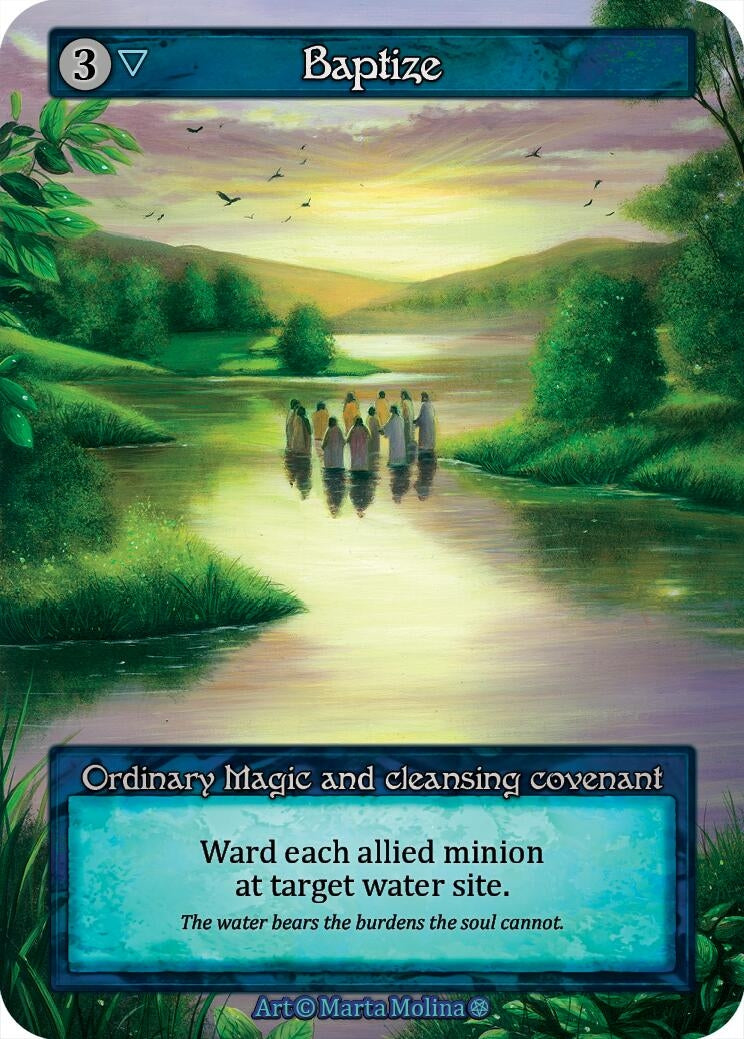 Image for Baptize (Gothic) - Sorcery: Contested Realm