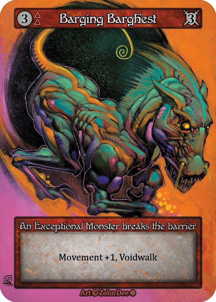 Image for Barging Barghest (Gothic) - Sorcery: Contested Realm