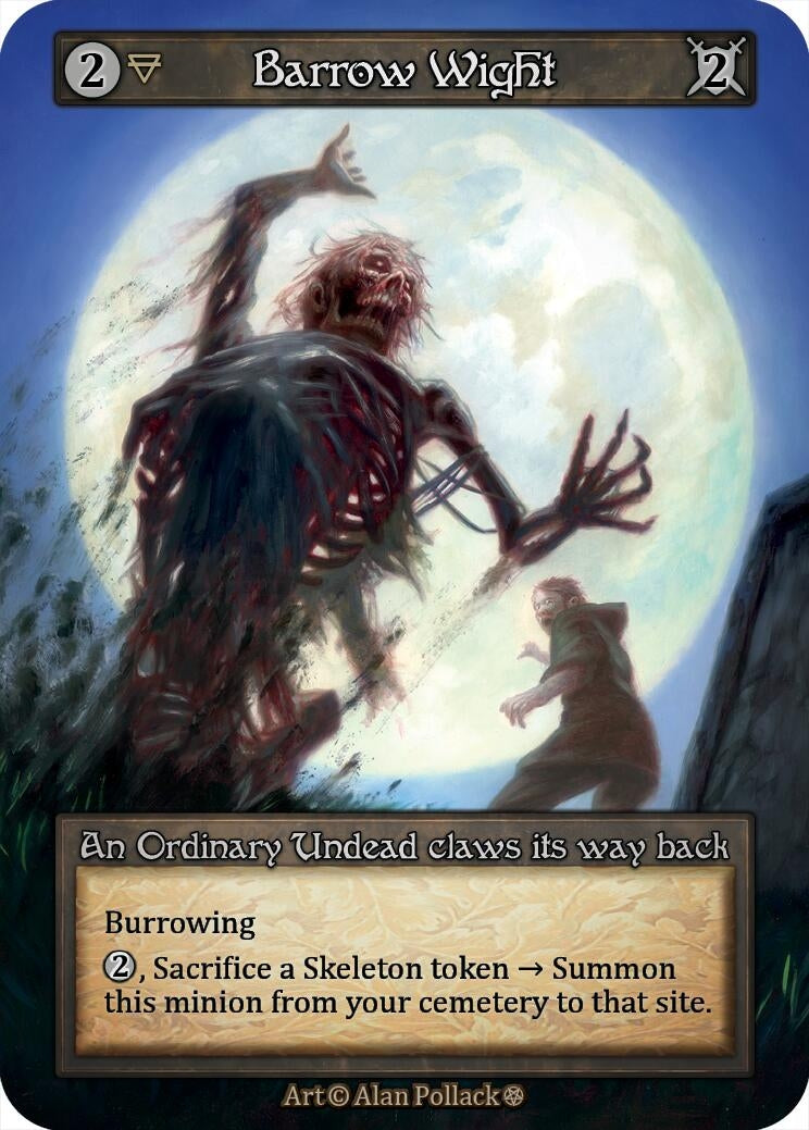 Image for Barrow Wight (Gothic) - Sorcery: Contested Realm