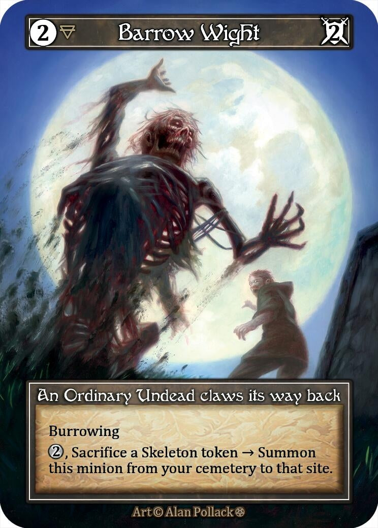 Image for Barrow Wight (Foil) (Gothic) - Sorcery: Contested Realm