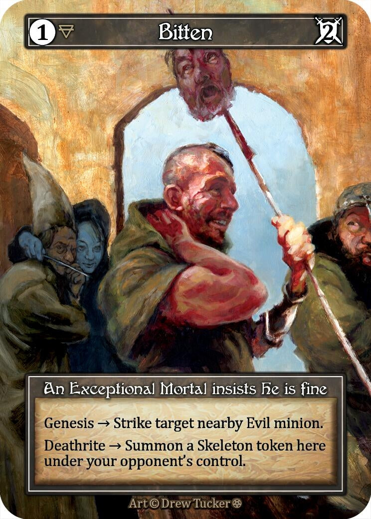 Image for Bitten (Foil) (Gothic) - Sorcery: Contested Realm