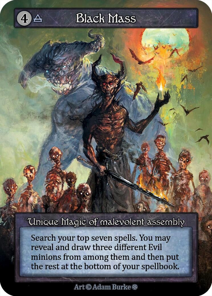 Image for Black Mass (Gothic) - Sorcery: Contested Realm