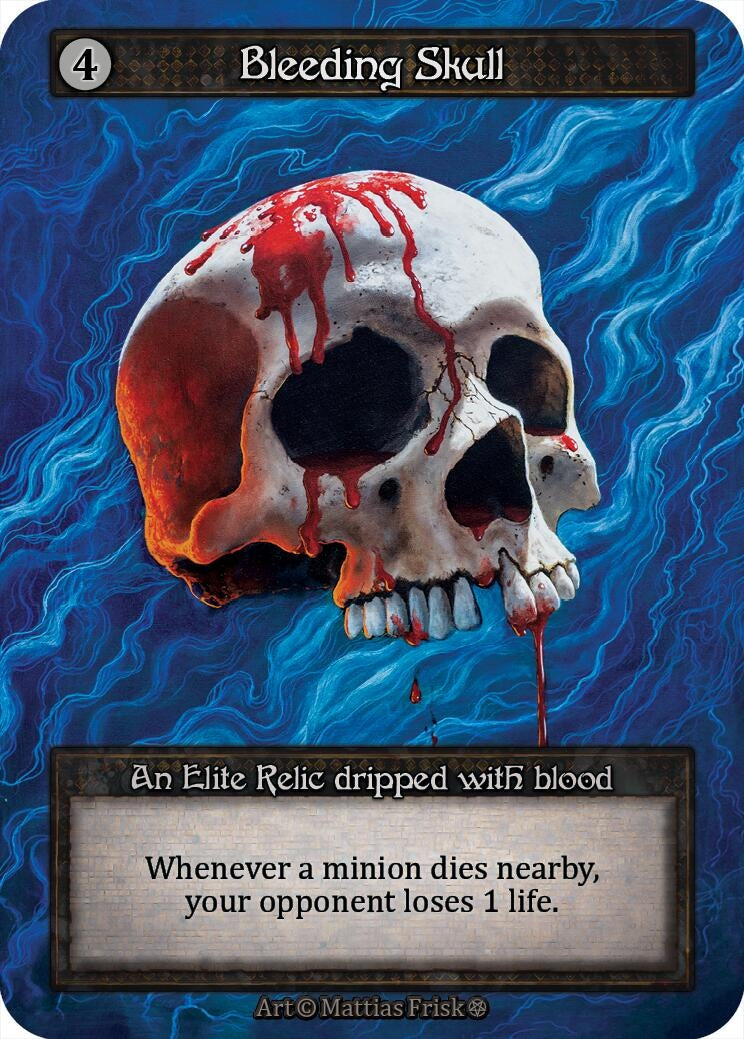 Image for Bleeding Skull (Gothic) - Sorcery: Contested Realm