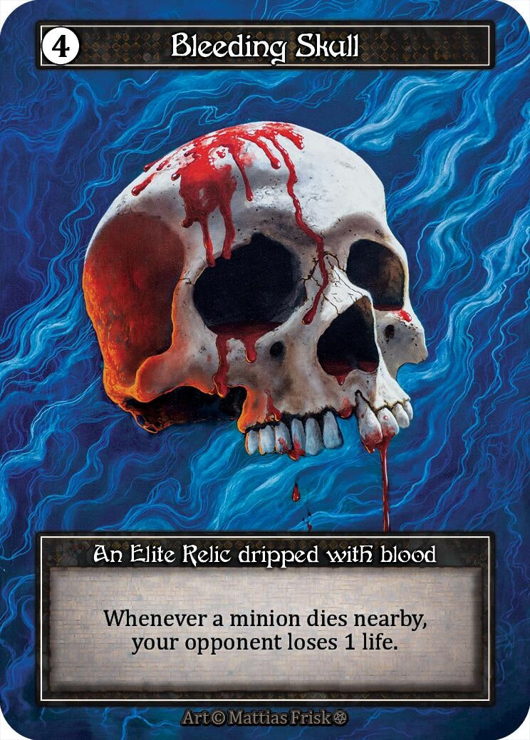 Image for Bleeding Skull (Foil) (Gothic) - Sorcery: Contested Realm