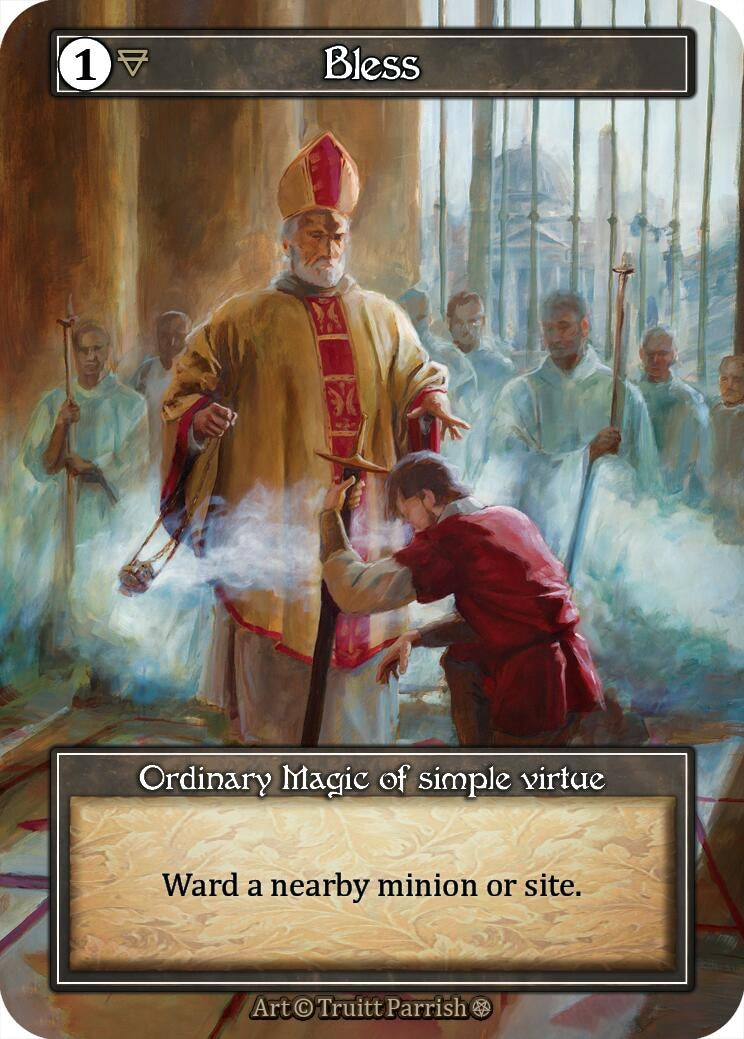 Image for Bless (Foil) (Gothic) - Sorcery: Contested Realm