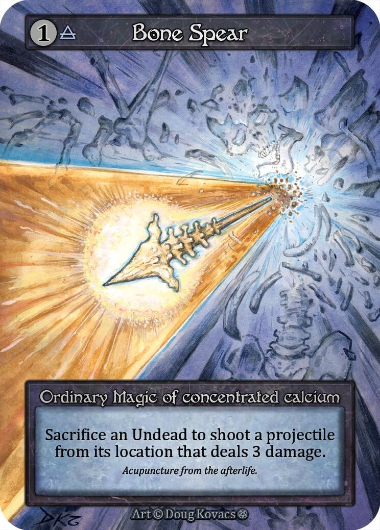 Image for Bone Spear (Gothic) - Sorcery: Contested Realm