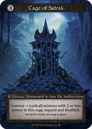 Image for Cage of Sidrak (Gothic) - Sorcery: Contested Realm