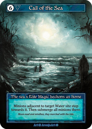 Image for Call of the Sea (Foil) (Gothic) - Sorcery: Contested Realm