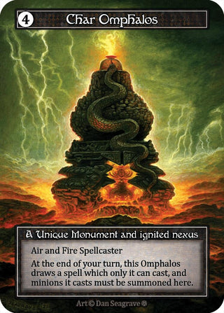 Image for Char Omphalos (Foil) (Gothic) - Sorcery: Contested Realm