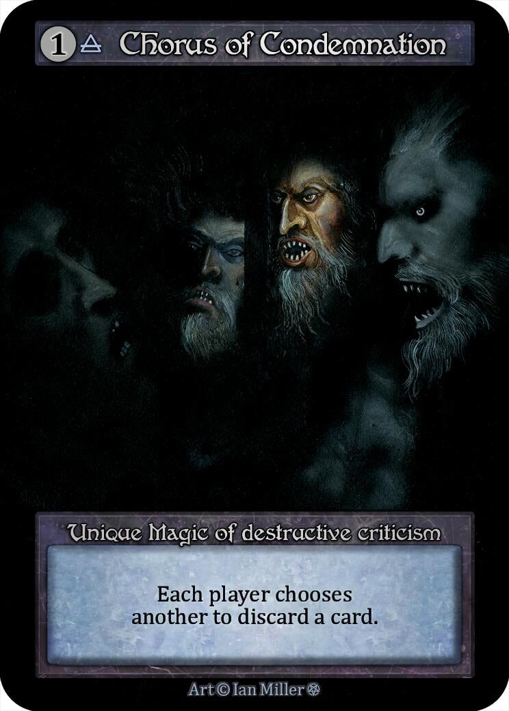 Image for Chorus of Condemnation (Gothic) - Sorcery: Contested Realm