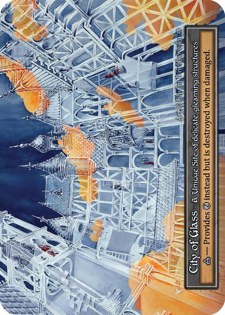 Image for City of Glass (Foil) (Gothic) - Sorcery: Contested Realm