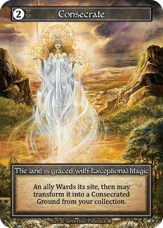 Image for Consecrate (Foil) (Gothic) - Sorcery: Contested Realm