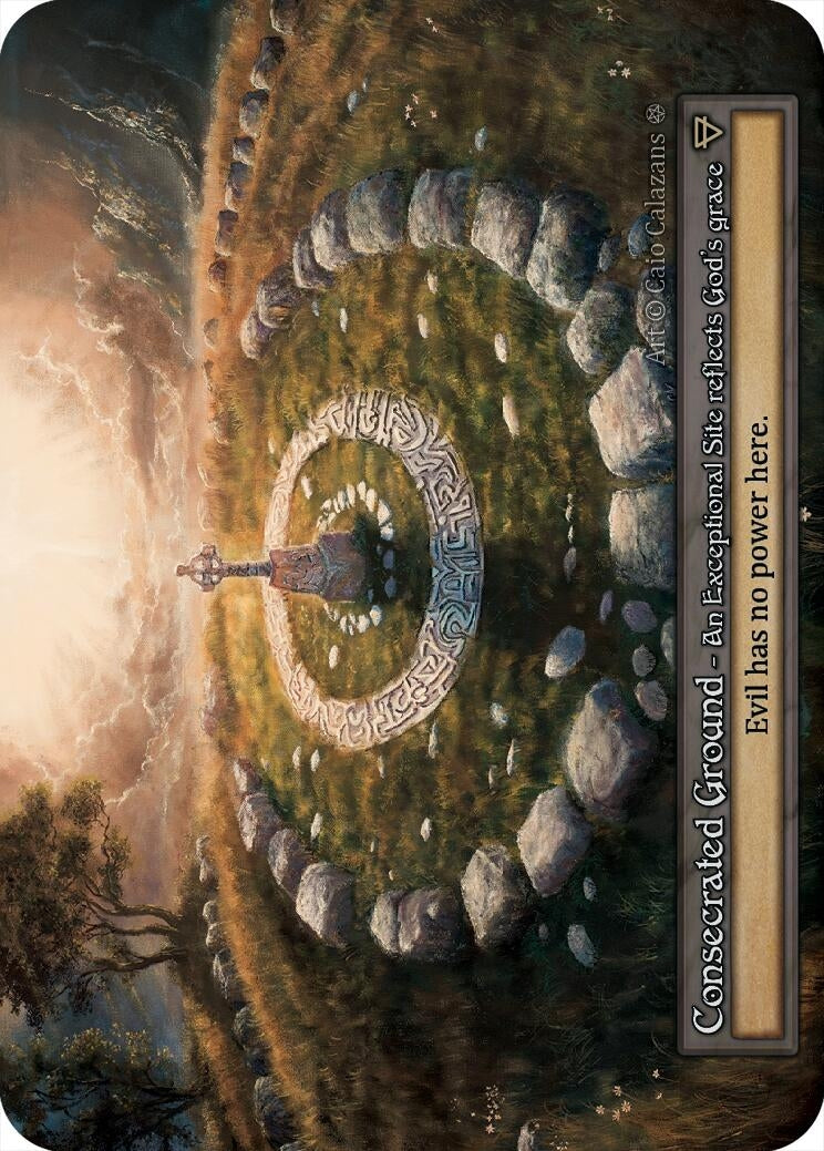 Image for Consecrated Ground (Gothic) - Sorcery: Contested Realm