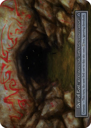 Image for Den of Evil (Foil) (Gothic) - Sorcery: Contested Realm