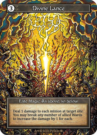 Image for Divine Lance (Foil) (Gothic) - Sorcery: Contested Realm