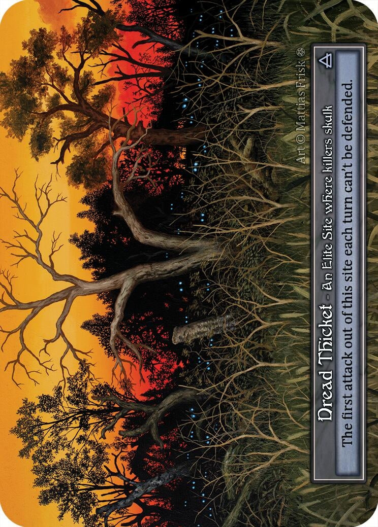 Image for Dread Thicket (Foil) (Gothic) - Sorcery: Contested Realm
