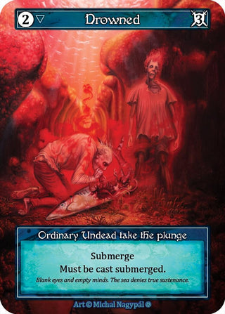 Image for Drowned (Foil) (Gothic) - Sorcery: Contested Realm
