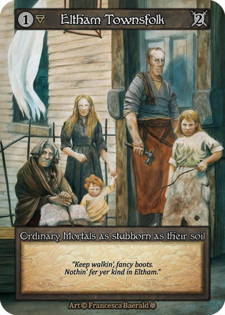 Image for Eltham Townsfolk (Gothic) - Sorcery: Contested Realm