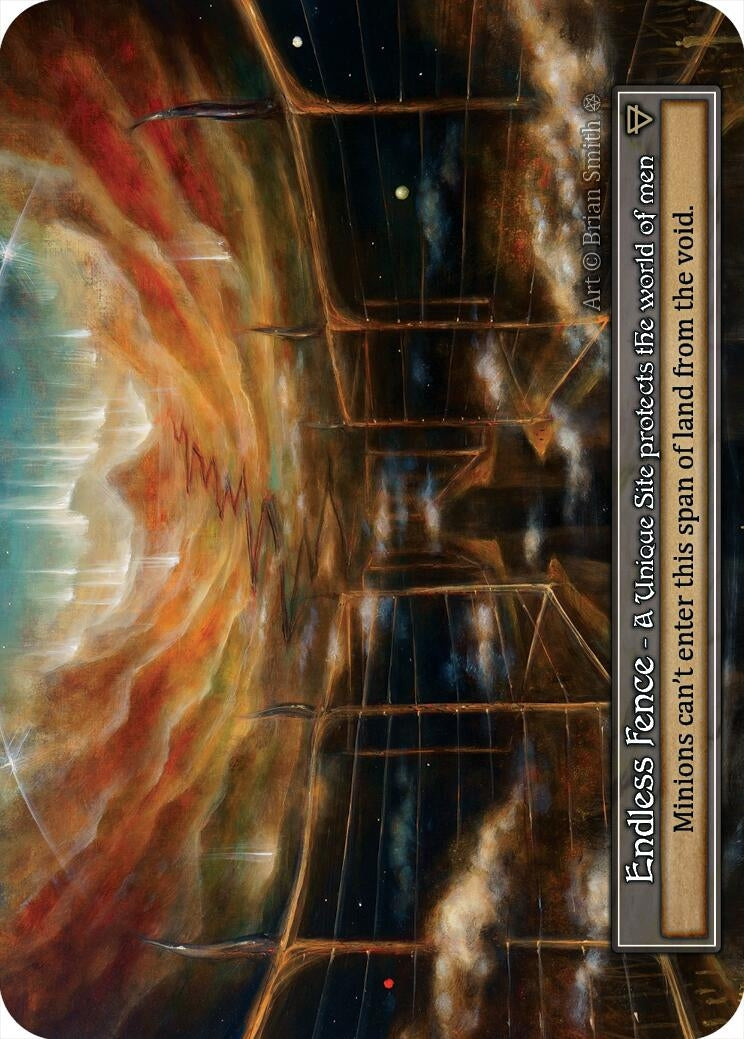 Image for Endless Fence (Foil) (Gothic) - Sorcery: Contested Realm