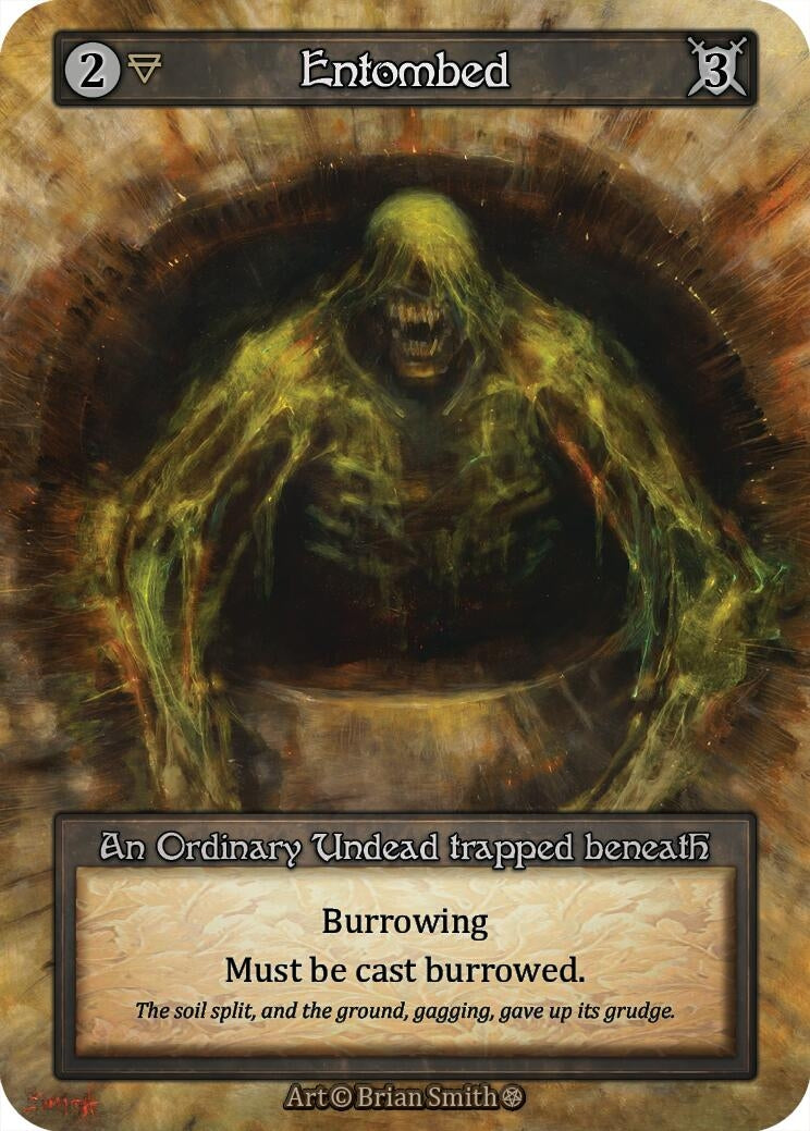 Image for Entombed (Gothic) - Sorcery: Contested Realm