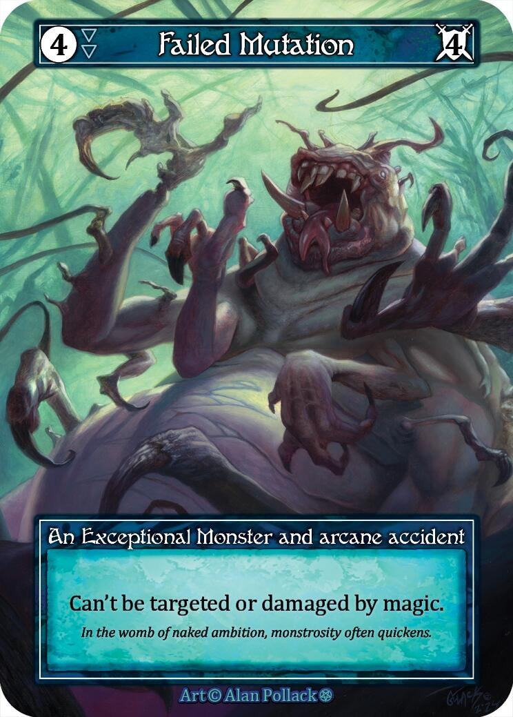Image for Failed Mutation (Foil) (Gothic) - Sorcery: Contested Realm