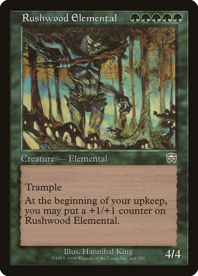 Rushwood Elemental (264) [MMQ] - MTG Single