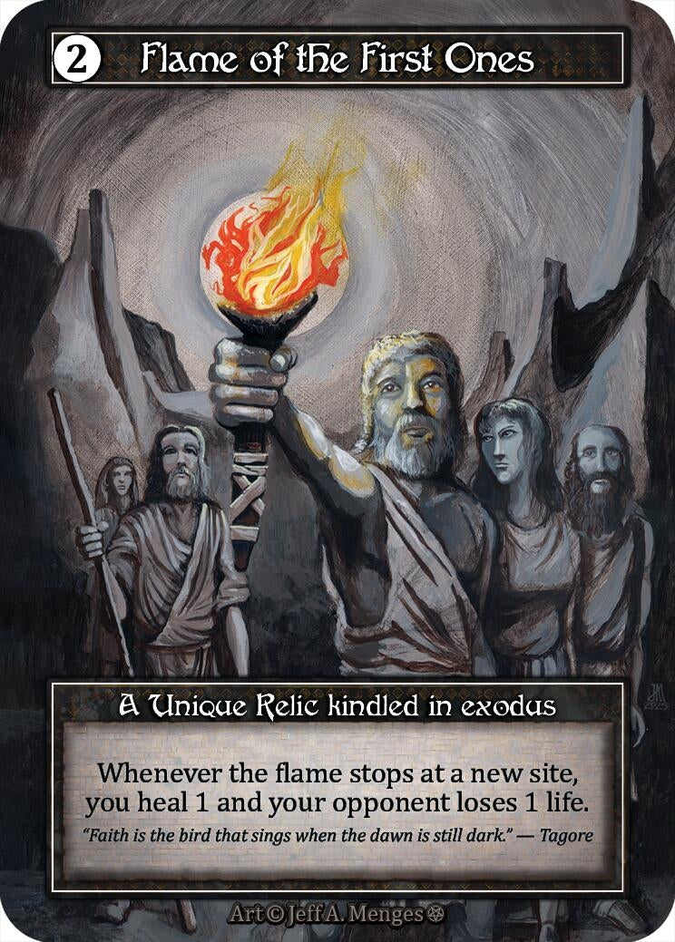 Image for Flame of the First Ones (Foil) (Gothic) - Sorcery: Contested Realm