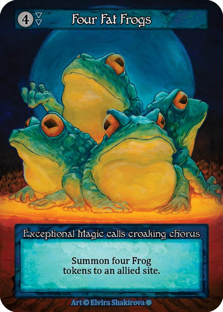 Image for Four Fat Frogs (Gothic) - Sorcery: Contested Realm