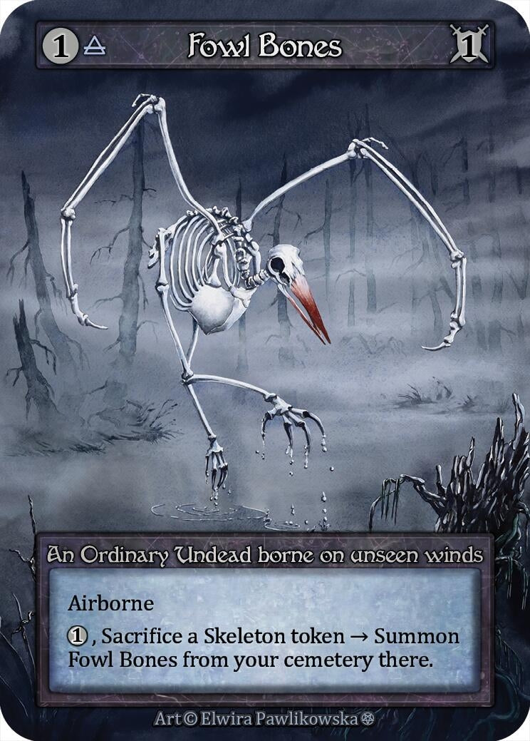 Image for Fowl Bones (Gothic) - Sorcery: Contested Realm